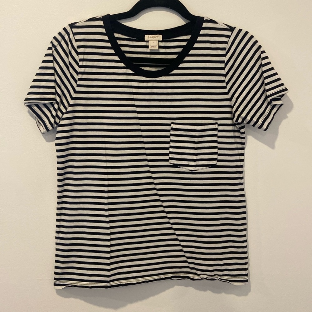 J. Crew Cotton Crewneck Tee
